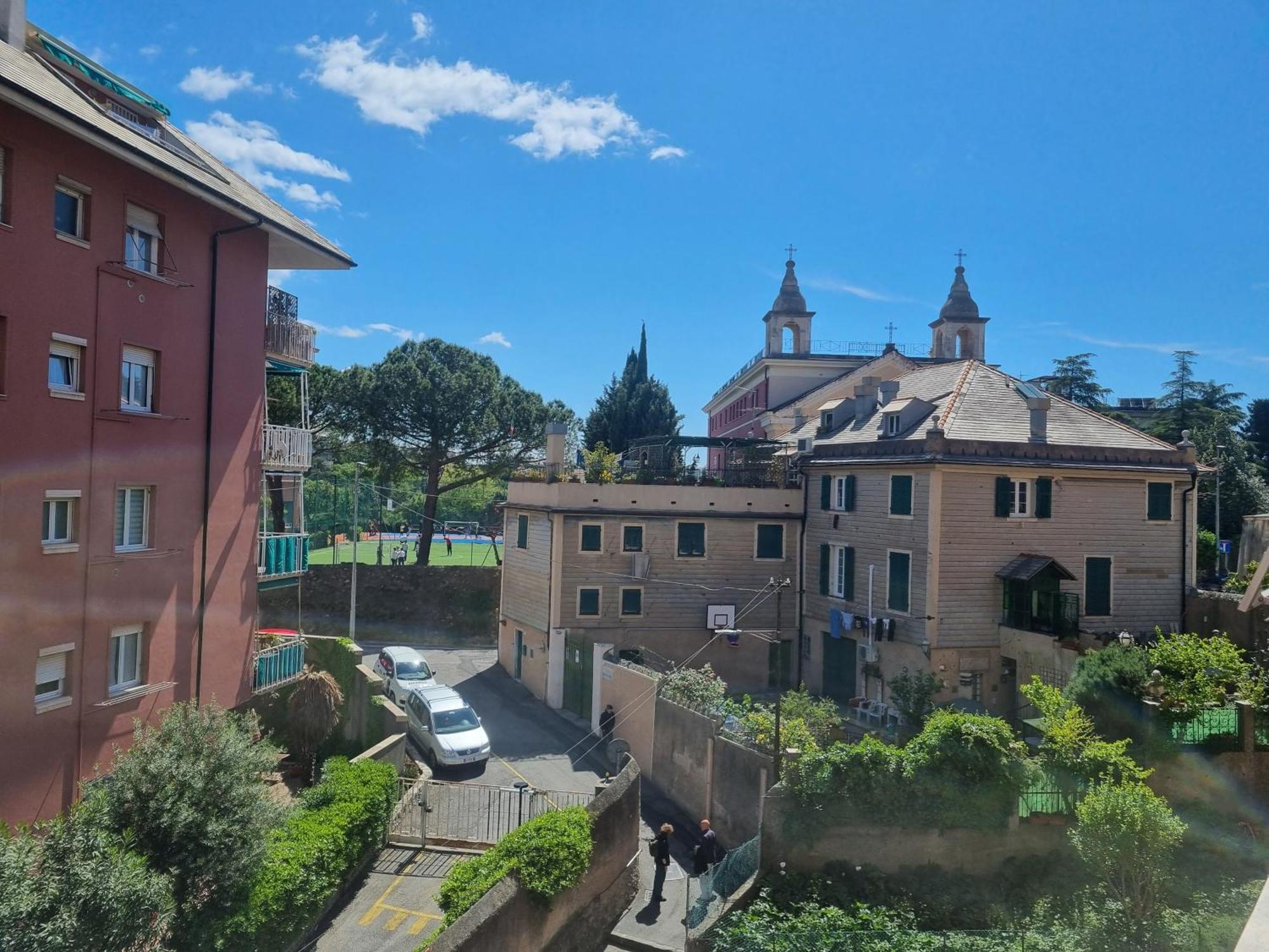 San Martino Appartament Con Parcheggio Privato Génova Exterior foto